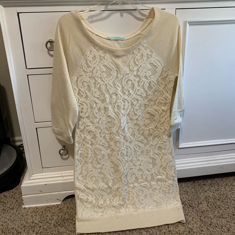 NWOT lace tunic